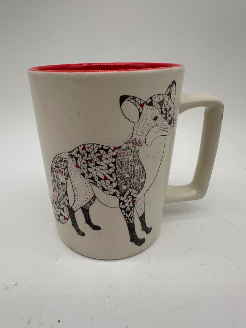Starbucks Christmas Fox Mug 2012